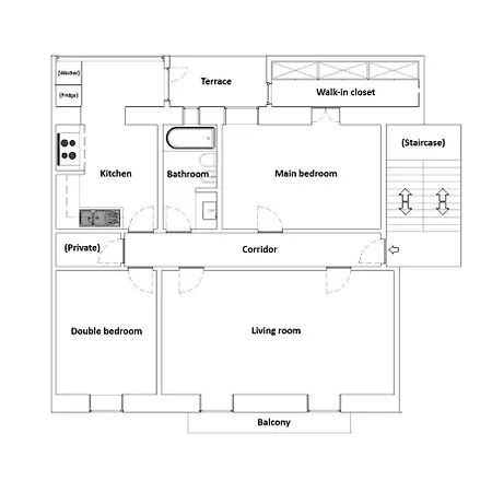 Private Terrace & View At Principe Real Appartement